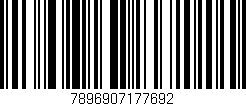 Código de barras (EAN, GTIN, SKU, ISBN): '7896907177692'