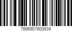 Código de barras (EAN, GTIN, SKU, ISBN): '7896907800934'