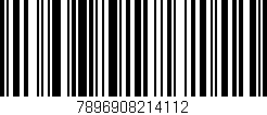 Código de barras (EAN, GTIN, SKU, ISBN): '7896908214112'