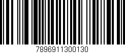 Código de barras (EAN, GTIN, SKU, ISBN): '7896911300130'