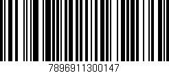 Código de barras (EAN, GTIN, SKU, ISBN): '7896911300147'