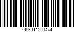 Código de barras (EAN, GTIN, SKU, ISBN): '7896911300444'
