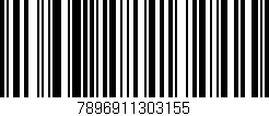 Código de barras (EAN, GTIN, SKU, ISBN): '7896911303155'