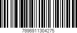Código de barras (EAN, GTIN, SKU, ISBN): '7896911304275'