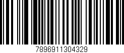 Código de barras (EAN, GTIN, SKU, ISBN): '7896911304329'