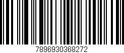 Código de barras (EAN, GTIN, SKU, ISBN): '7896930368272'