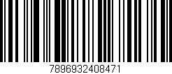Código de barras (EAN, GTIN, SKU, ISBN): '7896932408471'