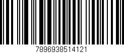 Código de barras (EAN, GTIN, SKU, ISBN): '7896938514121'