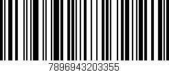 Código de barras (EAN, GTIN, SKU, ISBN): '7896943203355'