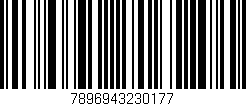 Código de barras (EAN, GTIN, SKU, ISBN): '7896943230177'