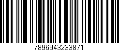 Código de barras (EAN, GTIN, SKU, ISBN): '7896943233871'