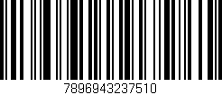 Código de barras (EAN, GTIN, SKU, ISBN): '7896943237510'