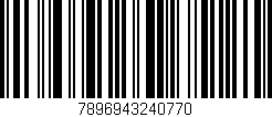 Código de barras (EAN, GTIN, SKU, ISBN): '7896943240770'