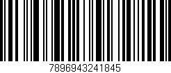 Código de barras (EAN, GTIN, SKU, ISBN): '7896943241845'