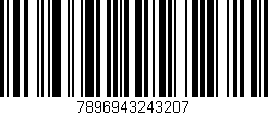 Código de barras (EAN, GTIN, SKU, ISBN): '7896943243207'