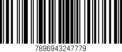 Código de barras (EAN, GTIN, SKU, ISBN): '7896943247779'