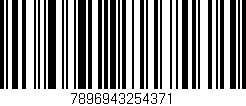 Código de barras (EAN, GTIN, SKU, ISBN): '7896943254371'