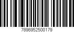 Código de barras (EAN, GTIN, SKU, ISBN): '7896952500179'