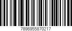 Código de barras (EAN, GTIN, SKU, ISBN): '7896955870217'