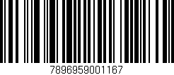 Código de barras (EAN, GTIN, SKU, ISBN): '7896959001167'