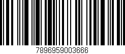 Código de barras (EAN, GTIN, SKU, ISBN): '7896959003666'