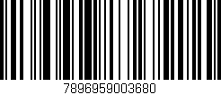 Código de barras (EAN, GTIN, SKU, ISBN): '7896959003680'