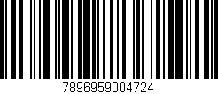 Código de barras (EAN, GTIN, SKU, ISBN): '7896959004724'