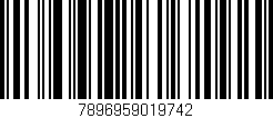 Código de barras (EAN, GTIN, SKU, ISBN): '7896959019742'