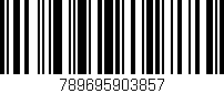 Código de barras (EAN, GTIN, SKU, ISBN): '789695903857'
