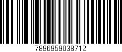 Código de barras (EAN, GTIN, SKU, ISBN): '7896959038712'