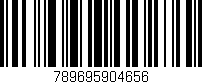 Código de barras (EAN, GTIN, SKU, ISBN): '789695904656'