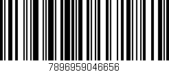 Código de barras (EAN, GTIN, SKU, ISBN): '7896959046656'