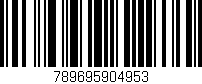 Código de barras (EAN, GTIN, SKU, ISBN): '789695904953'