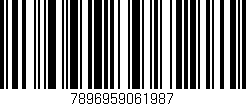 Código de barras (EAN, GTIN, SKU, ISBN): '7896959061987'