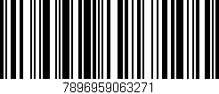 Código de barras (EAN, GTIN, SKU, ISBN): '7896959063271'