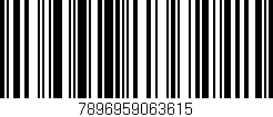 Código de barras (EAN, GTIN, SKU, ISBN): '7896959063615'
