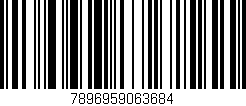 Código de barras (EAN, GTIN, SKU, ISBN): '7896959063684'