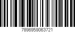 Código de barras (EAN, GTIN, SKU, ISBN): '7896959063721'