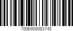 Código de barras (EAN, GTIN, SKU, ISBN): '7896959063745'