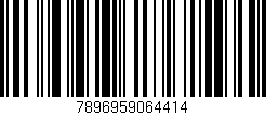 Código de barras (EAN, GTIN, SKU, ISBN): '7896959064414'