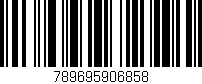 Código de barras (EAN, GTIN, SKU, ISBN): '789695906858'