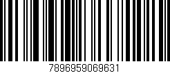 Código de barras (EAN, GTIN, SKU, ISBN): '7896959069631'