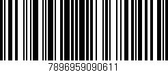 Código de barras (EAN, GTIN, SKU, ISBN): '7896959090611'