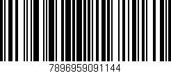 Código de barras (EAN, GTIN, SKU, ISBN): '7896959091144'