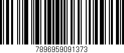 Código de barras (EAN, GTIN, SKU, ISBN): '7896959091373'