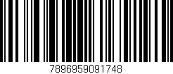 Código de barras (EAN, GTIN, SKU, ISBN): '7896959091748'