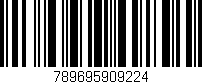 Código de barras (EAN, GTIN, SKU, ISBN): '789695909224'