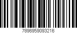 Código de barras (EAN, GTIN, SKU, ISBN): '7896959093216'