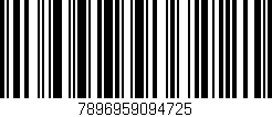 Código de barras (EAN, GTIN, SKU, ISBN): '7896959094725'