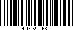 Código de barras (EAN, GTIN, SKU, ISBN): '7896959096620'